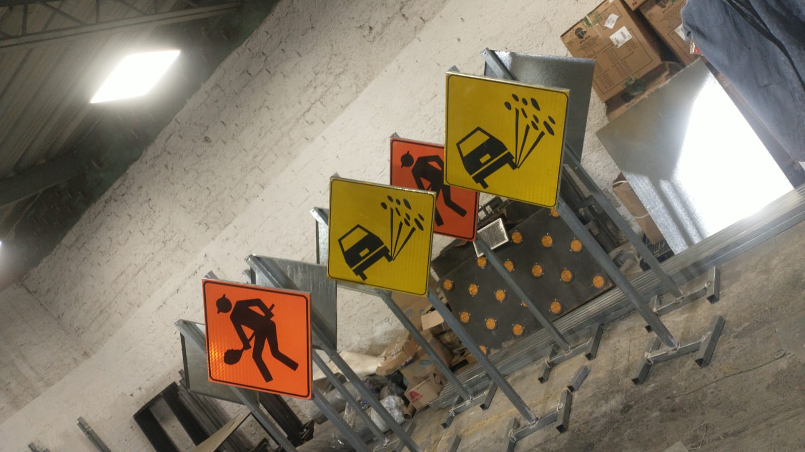 Estructura para señalización vial